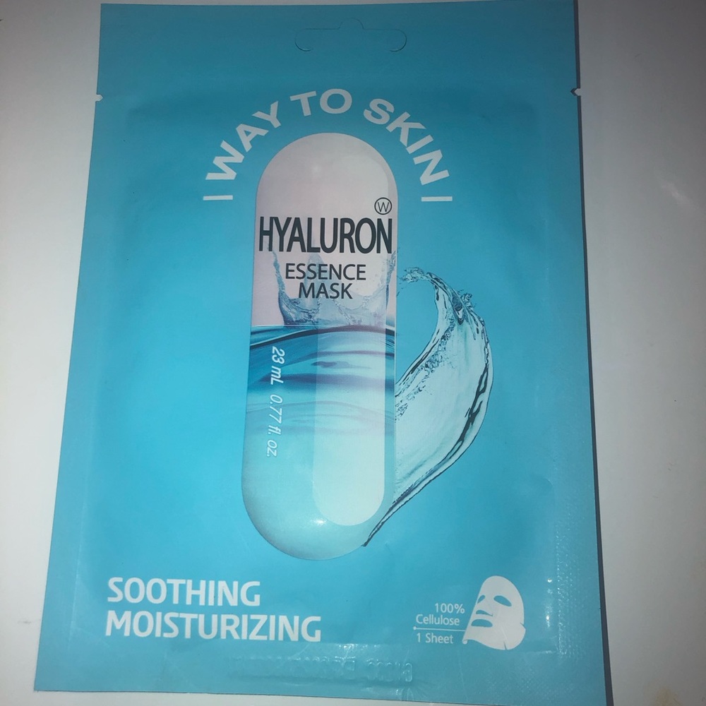 1 Way To Skin Hyaluron Essence Mask